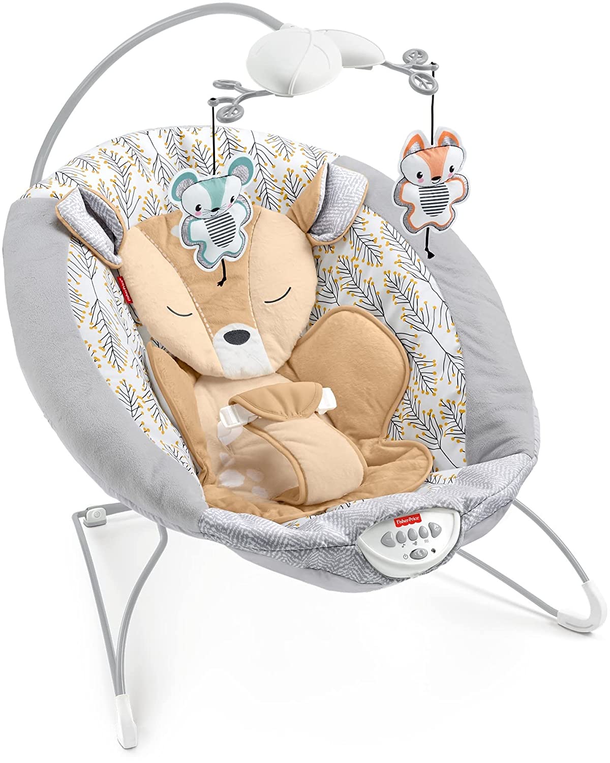 Fisher Price fawn meadows deluxe bouncer Review with pros and cons [2021]